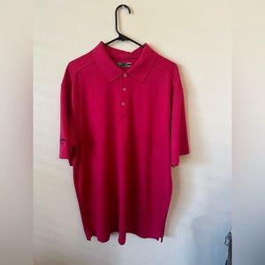 Mens XXL Callaway Golf Polo 100% Polyester